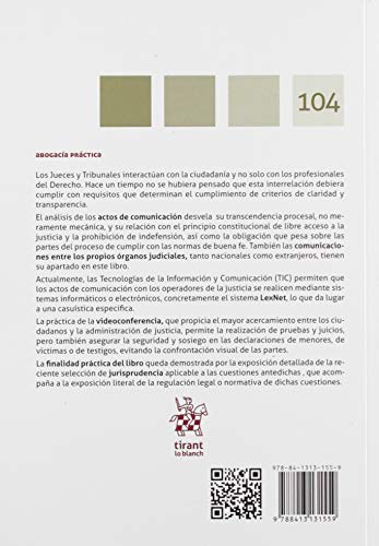 Comunicaciones Entre Juzgados y Particulares, Videoconferencias y Lexnet (Abogacía práctica)