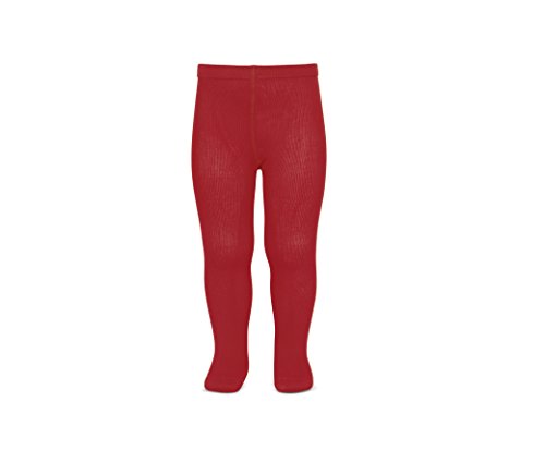 Condor Liso Medias, Rojo, 8 Years (Tamaño del Fabricante:8) para Niñas