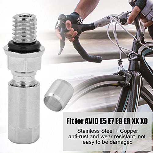 Conector de manguera de bicicleta Manguera de freno de disco hidráulico de montaje en oliva e inserto reemplazo para AVID E5 ER XX X0