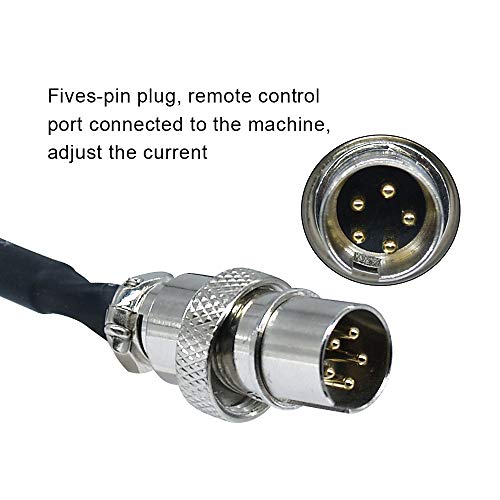 Control de Pedal de Soldadura TIG, 5 pines, Para el Equipo de Control de Potencia de La Máquina de Soldadura TIG de la Máquina de Corte Por Plasma