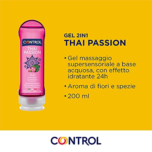 Control Thai Passion Gel de Masaje Corporal - 200 ml