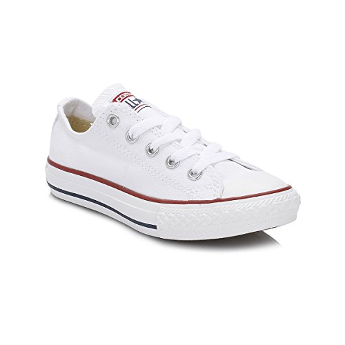 Converse Mandriles 1U647 AS OX Can Blanco Blanco Mono, Converse Schuhe Unisex Sizegroup 10:37.5