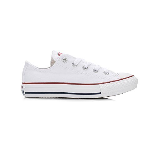 Converse Mandriles 1U647 AS OX Can Blanco Blanco Mono, Converse Schuhe Unisex Sizegroup 10:37.5