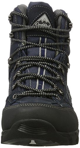 Conway 607418, Zapatos De High Rise Senderismo Hombre, Azul (Navy/Grau), 44 EU