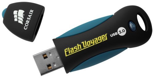 Corsair Flash Voyager High Speed - Unidad de Memoria Flash USB 3.0 de 64 GB (Resistente al Agua) (CMFVY3A-64GB)