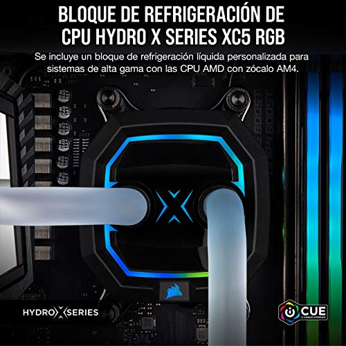 Corsair Hydro X Series XC5 RGB - Enfriador de Agua para CPU (AM4)