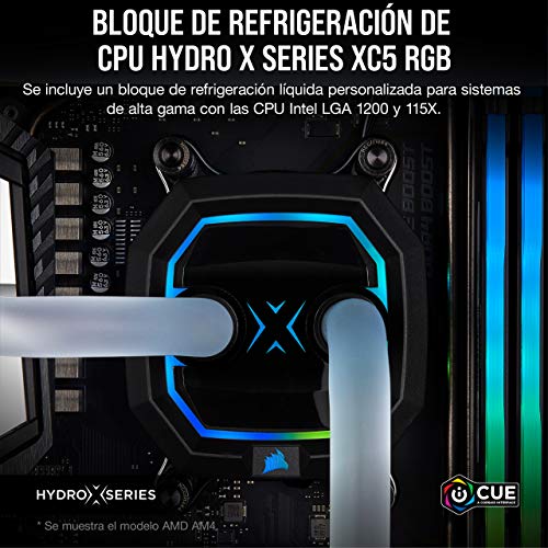 CORSAIR Hydro X Series XC5 RGB - Refrigerador de agua para CPU (1200)