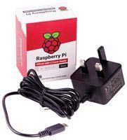 CPC Raspberry Pi 4 USB-C PSU UK Black