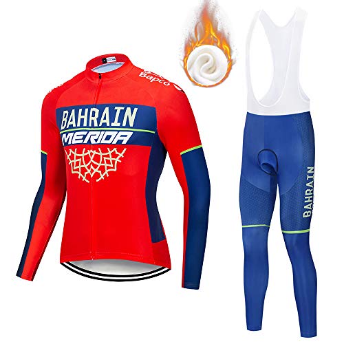 CQXMM Ropa de Ciclismo de Lana de Invierno Ropa de Ciclismo de Carretera de Bicicleta de montaña Ropa de Ciclismo de Lana de Invierno Ropa de Ciclismo de Carretera de Bicicleta de montaña