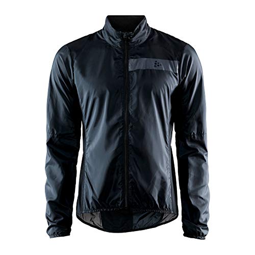 Craft Chaqueta de ciclismo para hombre Essence Light Wind Jkt, Hombre, Chaqueta de ciclismo., 1908813-999000-5, negro, medium