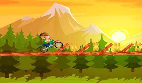 Crazy Bike Hill Race: Motorcycle racing game