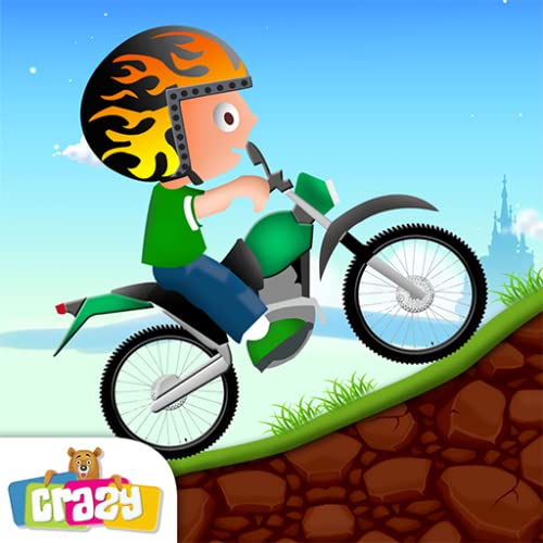 Crazy Bike Hill Race: Motorcycle racing game