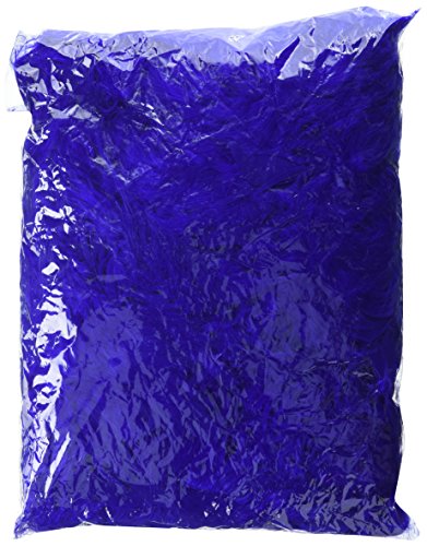 Creativo - Bufanda de plumas, 1,8 m, color: azul