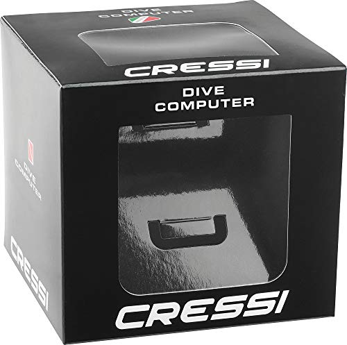 Cressi Goa Ordenador de Buceo, Unisex Adulto, Negro/Blanco, Talla Única