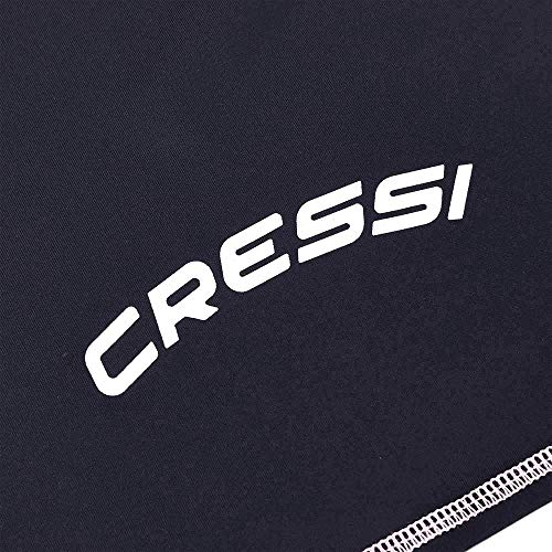 Cressi Rash Guard Camiseta con Filtro de Protección UV UPF 50+, Mujer, Negro, M