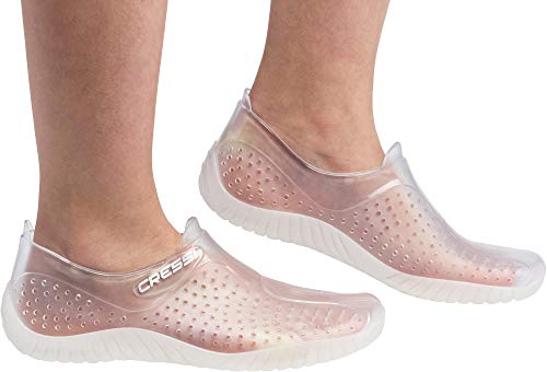 Cressi Water Shoes Escarpines, Unisex Adulto, Claro (Transparente), 41 EU