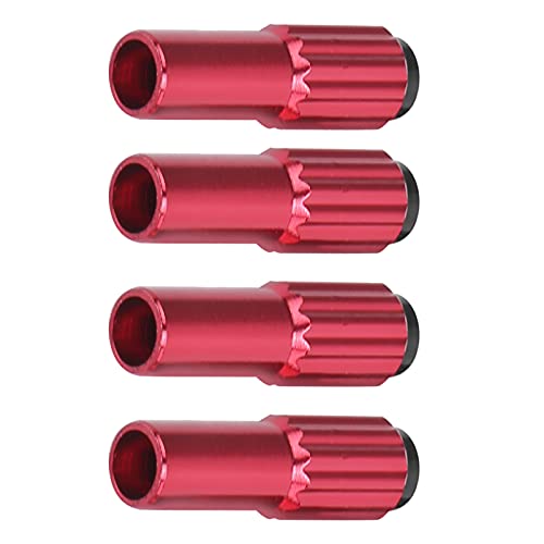 Crisist Tornillos de Cable de Bicicleta, Conector de Cable de Bicicleta Colores Brillantes para Bicicleta de Montaña para Bicicleta de Rueda Pequeña(Rojo)