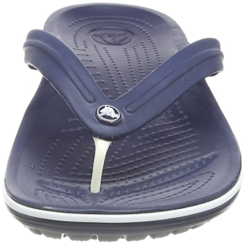 Crocs Crocband Flip Unisex Adulta Chancleta, Azul (Navy), 38/39 EU