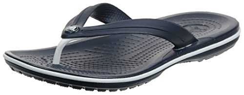 Crocs Crocband Flip Unisex Adulta Chancleta, Azul (Navy), 38/39 EU