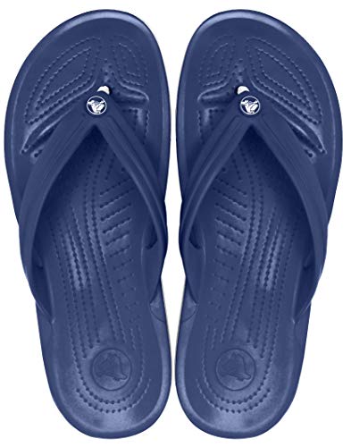 Crocs Crocband Flip Unisex Adulta Chancleta, Azul (Navy), 38/39 EU