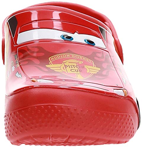 Crocs Fun Lab Cars Clog Unisex Niños Zuecos, Rojo (Flame), 29/30 EU