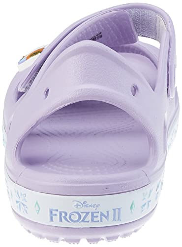 Crocs Fun Lab Disney Frozen II Sandal Unisex Niños Sandali, Morado (Lavender), 27/28 EU