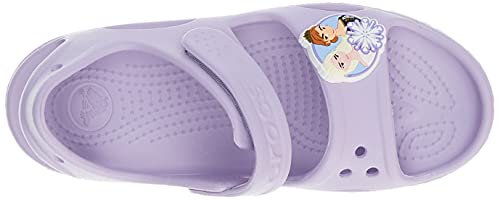 Crocs Fun Lab Disney Frozen II Sandal Unisex Niños Sandali, Morado (Lavender), 27/28 EU