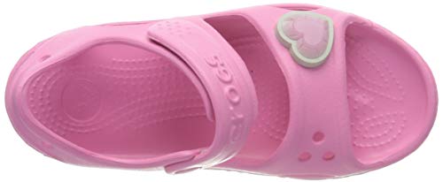 Crocs Fun Lab Rainbow Sandal, Sandalia, Pink Lemonade, 29/30 EU