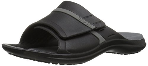 crocs Modi Sport Slide, Chanclas Unisex Adulto, Negro (Black/Graphite), 36/37 EU