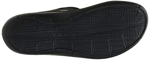 Crocs Swiftwater Sandal Mujer Sandal, Negro (Black), 38/39 EU