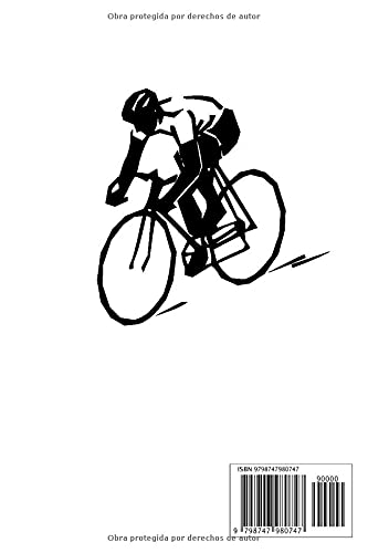 Cuaderno de Ciclismo: Mi cuaderno de ciclismo para rellenar | Libro de ciclismo | Idea de regalo para el ciclista | Formato 6" x 9" pulgadas | Anotar sus salidas y guardar un recuerdo de mis salidas
