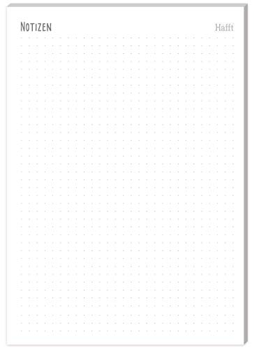 Cuaderno de listas de cosas por hacer A5 [arcoíris de Trendstuff by Häfft | 50 páginas, incluye bloc de notas en la parte posterior – climáticamente neutro y sostenible.