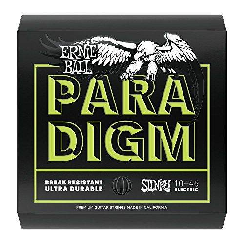 Cuerdas para guitarra eléctrica Ernie Ball Regular Slinky Paradigm - 10-46 Calibre