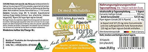 Curcuma piperina forte del Doctor Alexander Michalzik