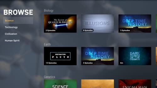 CuriosityStream (Amazon Fire TV and Fire TV Stick)