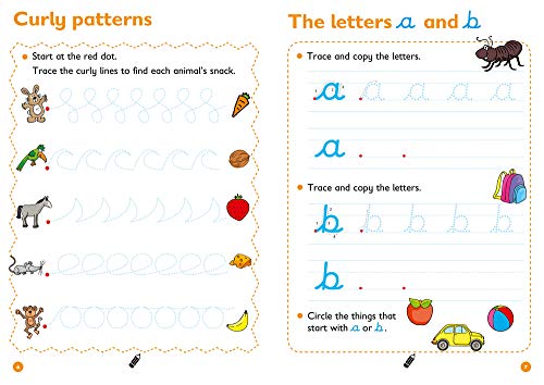 Cursive Letters Age 3-5 Wipe Clean Activity Book: Ideal for home learning (Collins Easy Learning Preschool)