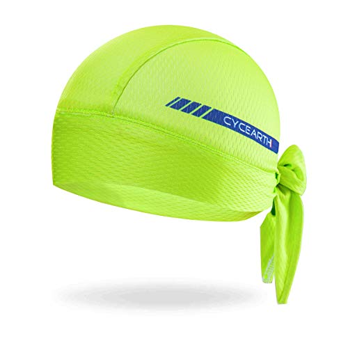 CYCEARTH Ciclismo Pañuelo De Rocío Rag Hombres Cráneo Tapas Capucha Cool Head Bandana Sombrero Envoltura Doo Rag Verano, forro polar verde con licencia oficial de star wars silent one cre