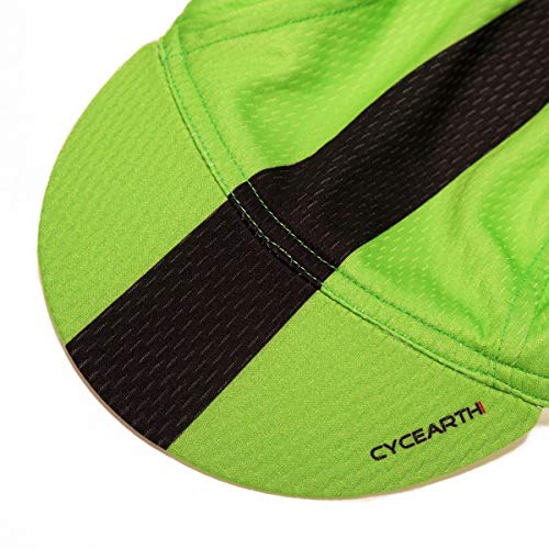 CYCEARTH Ciclismo Sun Cap Plopolyester transpirable sombrero de béisbol para hombres Awsome motocicleta Caps, forro polar verde con licencia oficial de star wars silent one crew., talla única