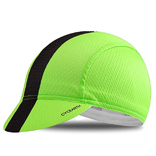 CYCEARTH Ciclismo Sun Cap Plopolyester transpirable sombrero de béisbol para hombres Awsome motocicleta Caps, forro polar verde con licencia oficial de star wars silent one crew., talla única