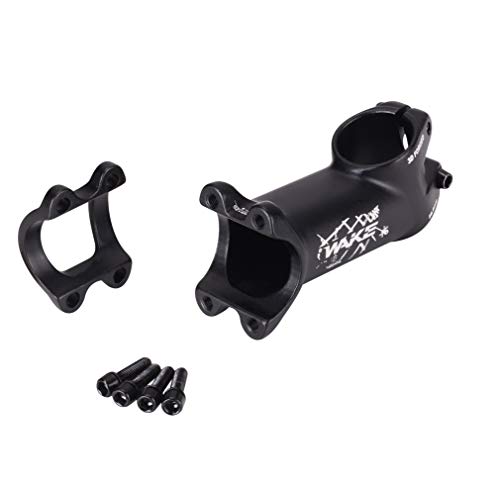 CYSKY Vástago de Bicicleta 25 Grados 31,8 60mm/70mm/90mm/110mm Vástago de MTB Vástago de Manillar de Bicicleta de montaña para Bicicleta, Bicicleta de Carretera, MTB, BMX, Ciclismo (90mm)