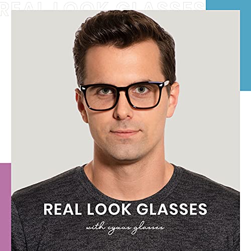 Cyxus Gafas con Filtro de luz Azul bloqueo de luz azul, Gafas con Filtro - Anti Luz Azul para Ordenador, Anti-reflejantes para Hombre y Mujer