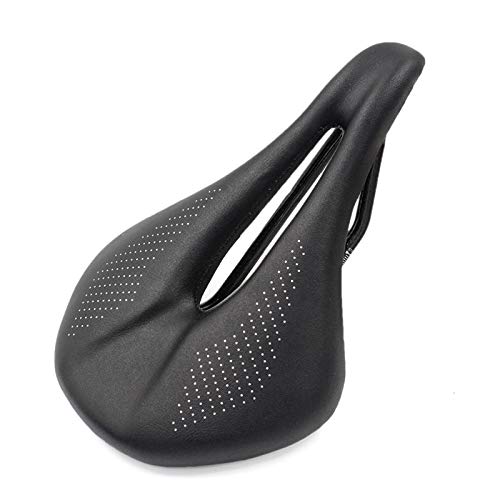 Dagea Sillín de Carbono para Bicicleta Full Carbon Fiber Racing Sillín Delantero Bike Road Bike Piezas de Repuesto para Bicicletas Ligeras Cojín de Asiento Power-14m,143mm