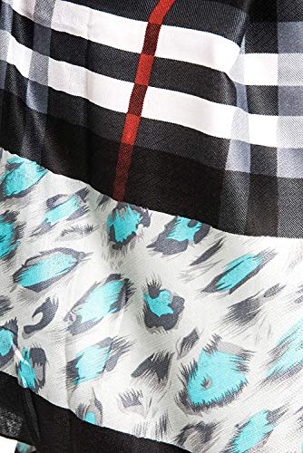 db3 Boutiques - Bufanda - para mujer Turquesa turquesa Talla única