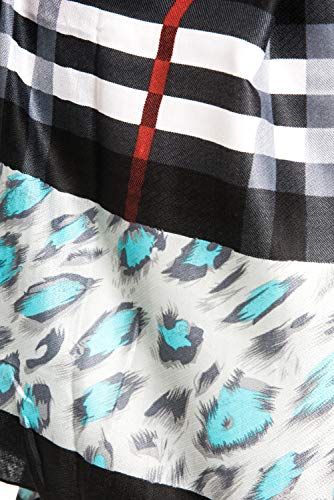 db3 Boutiques - Bufanda - para mujer Turquesa turquesa Talla única