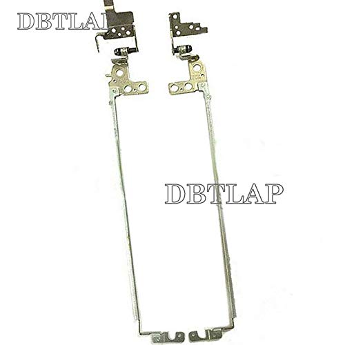 DBTLAP LCD Bisagras Compatible para DELL V3468 433.09N0R.XXX4 433.09W0C.XXXX Left + Right Conjunto
