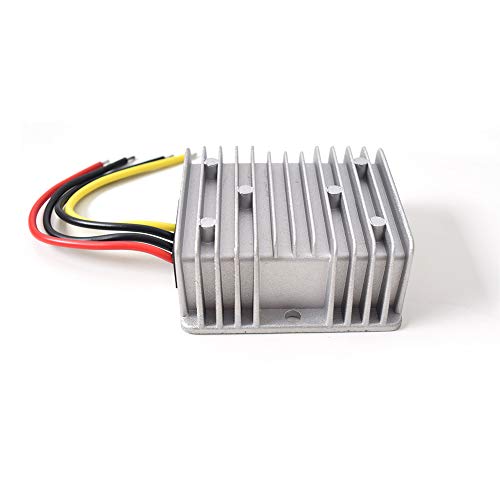 DC 5V a 12V Step Up Converter 10A 120W Paso hasta Transformador Corriente Regulador Impermeable Voltaje Adaptador para Coche Vehículo Barco Moto Stereo Radio Solar Sistema (Aceptar Entradas DC 5-11V)