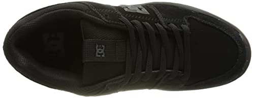 DC Shoes Lynx Zero-Leather Shoes, Zapatillas Hombre, Negro, 46 EU