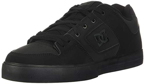 DC Shoes, PURE M SHOE - Zapatillas para hombre, Negro (Black / Pirate Black), 42.5