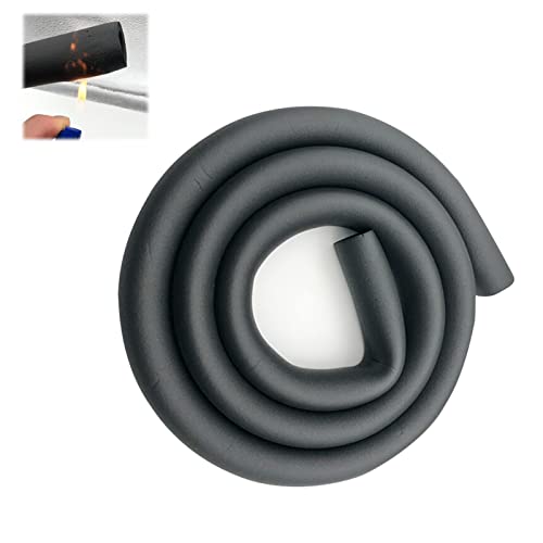 Dcrtiv 6mm*15mm*1.7m Aislante Coquilla Aislamiento de tuberías elastómero Flexible De Relleno De Espuma proteccíon Anticongelante Manguera de Espuma Tubo de Aislamiento térmico (Size : 20mm*15mm)