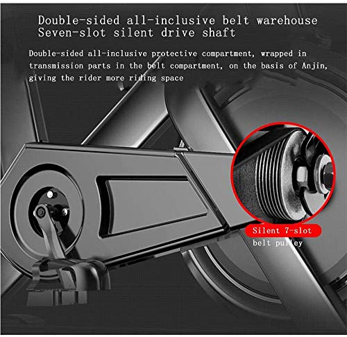 DEAR-JY Bicicletas estáticas de Spinning Inteligentes,Smart Home Spinning Bicycle Control magnético Pedal Deportivo de Interior Ultra silencioso Running Fitness Bicycle